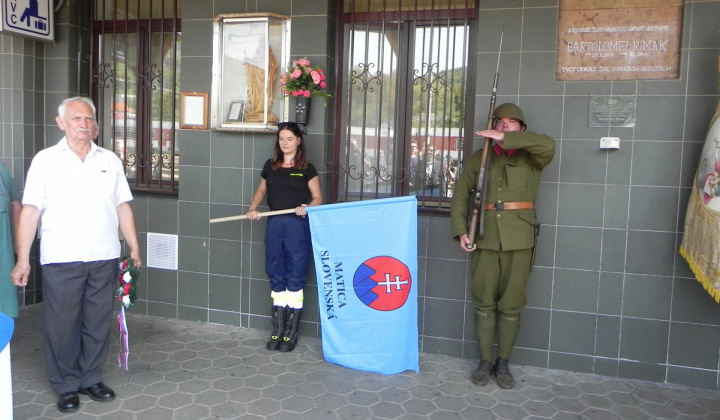 14. fotografia fotogalérie Oznamy OcÚ / 80. výročie boja obrancov Slovenska proti nacistick