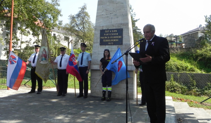 23. fotografia fotogalérie Oznamy OcÚ / 80. výročie boja obrancov Slovenska proti nacistick
