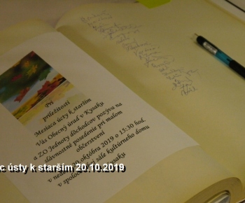 Kultúra / Mesiaca úcty k starším 