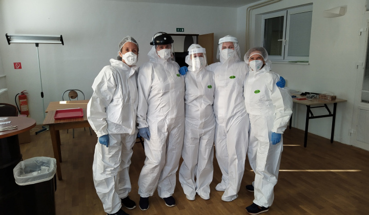 2. fotografia fotogalérie Oznamy OcÚ / Celoplošné testovanie obyvateľov v obci KYSAK