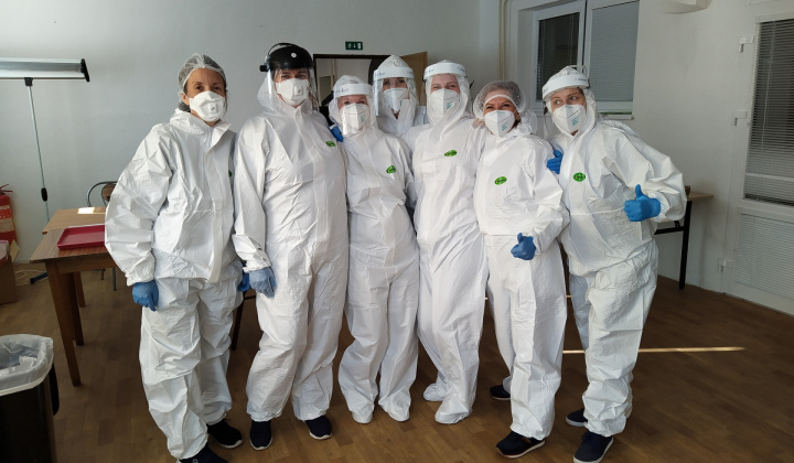 3. fotografia fotogalérie Oznamy OcÚ / Celoplošné testovanie obyvateľov v obci KYSAK