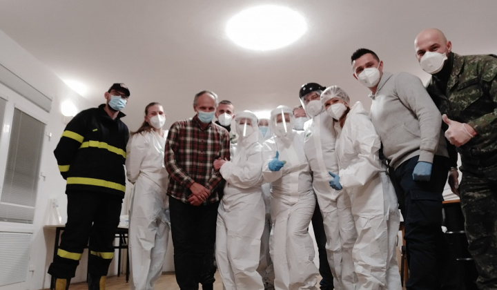 5. fotografia fotogalérie Oznamy OcÚ / Celoplošné testovanie obyvateľov v obci KYSAK