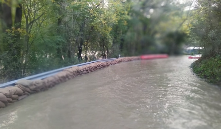 3. fotografia fotogalérie Oznamy OcÚ / Povodeň 2020