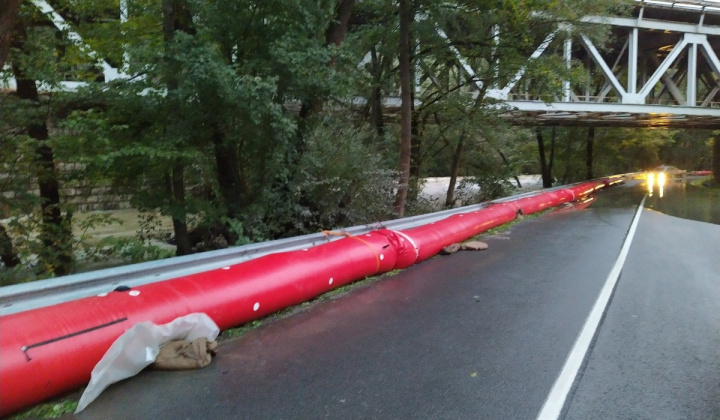 5. fotografia fotogalérie Oznamy OcÚ / Povodeň 2020