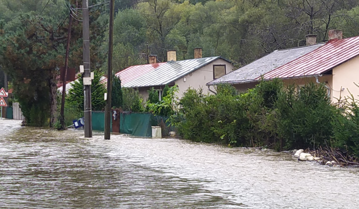 9. fotografia fotogalérie Oznamy OcÚ / Povodeň 2020
