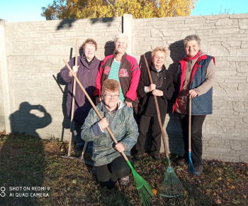 Jednota dôchodcov / Brigáda na cintorínoch 25.10.2021