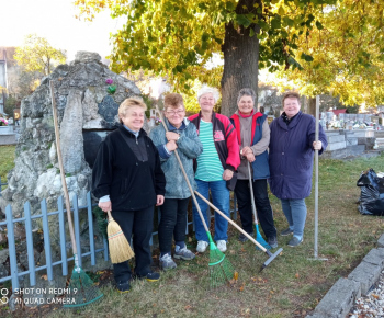 Jednota dôchodcov / Brigáda na cintorínoch 25.10.2021