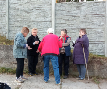 Jednota dôchodcov / Brigáda na cintorínoch 25.10.2021