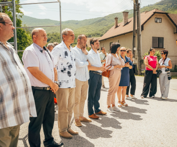 Šport / Slávnostné otvorenie samoobslužnej požičovne  kajakov na