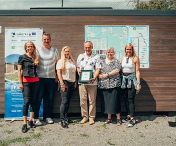 Šport / Slávnostné otvorenie samoobslužnej požičovne  kajakov na
