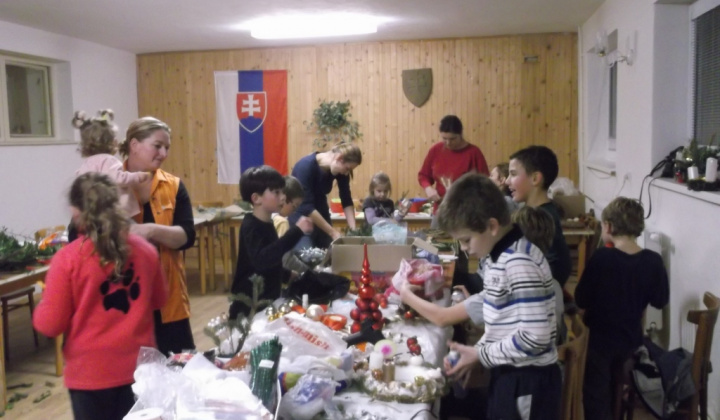 42. fotografia fotogalérie Kultúra / Tvorivé dielne – príprava vianočnej výzdoby  