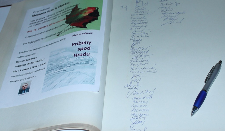 16. fotografia fotogalérie Prezentácia knihy Príbehy spod hradu 2014