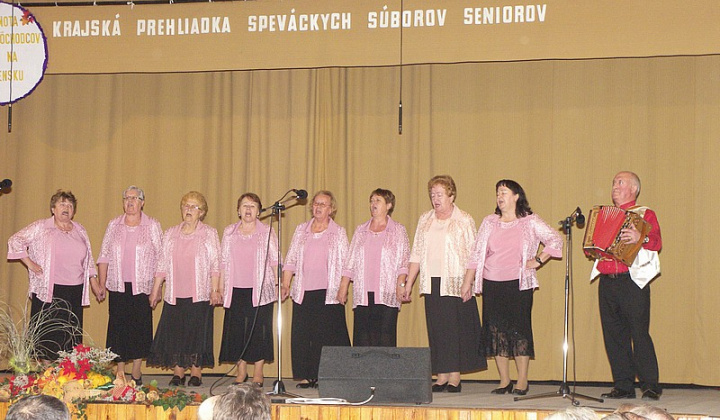 8. fotografia fotogalérie Krajská prehliadka speváckych zborov seniorov