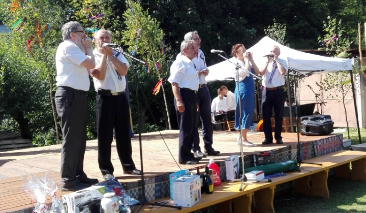 2. fotografia fotogalérie Kysackí harmonikári /  Kysackí harmonikári na  Dni obce  Opátka 10.8.2019 - foto