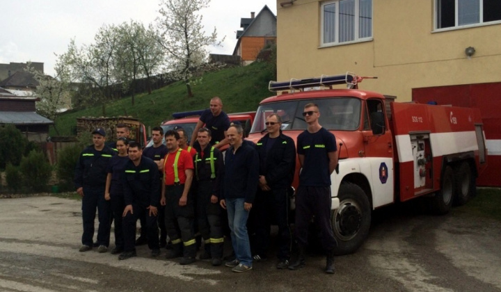 1. fotografia fotogalérie 90. výročie DHZ Kysak 26.4.2015