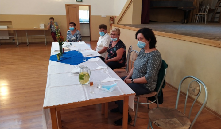 1. fotografia fotogalérie Jednota dôchodcov / Členská schôdza ZO JDS 23.8.2020