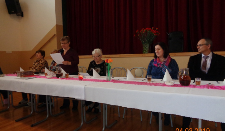 1. fotografia fotogalérie Jednota dôchodcov / Výročná členská schôdza 4.3.2018 spojená s o