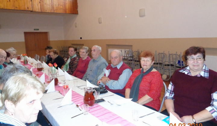 4. fotografia fotogalérie Jednota dôchodcov / Výročná členská schôdza 4.3.2018 spojená s o