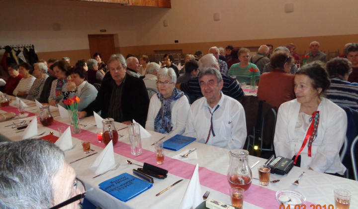 8. fotografia fotogalérie Jednota dôchodcov / Výročná členská schôdza 4.3.2018 spojená s o