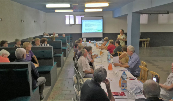 3. fotografia fotogalérie Jednota dôchodcov /  Beseda „DESATORO BEZPEČNOSTI SENIORA“