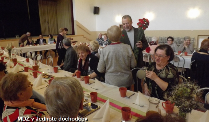2. fotografia fotogalérie Jednota dôchodcov / Členská schôdza pri príležitosti MDŽ
