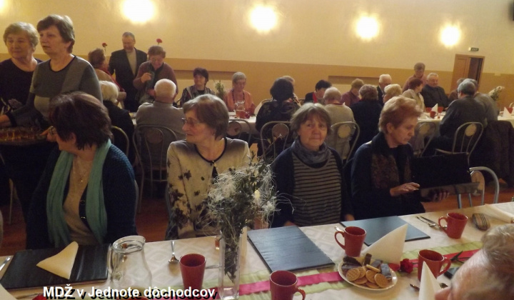 7. fotografia fotogalérie Jednota dôchodcov / Členská schôdza pri príležitosti MDŽ