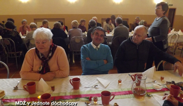 8. fotografia fotogalérie Jednota dôchodcov / Členská schôdza pri príležitosti MDŽ