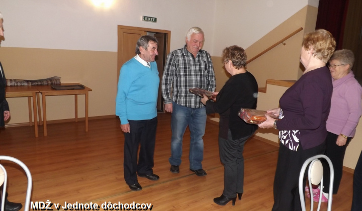 11. fotografia fotogalérie Jednota dôchodcov / Členská schôdza pri príležitosti MDŽ