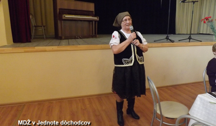 22. fotografia fotogalérie Jednota dôchodcov / Členská schôdza pri príležitosti MDŽ