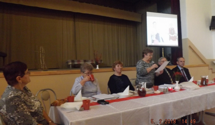 1. fotografia fotogalérie Jednota dôchodcov / Výročná členská schôdza 5.2.2018