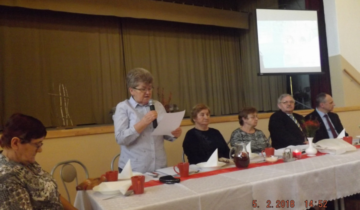 2. fotografia fotogalérie Jednota dôchodcov / Výročná členská schôdza 5.2.2018