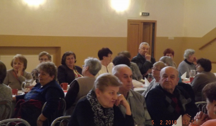 10. fotografia fotogalérie Jednota dôchodcov / Výročná členská schôdza 5.2.2018