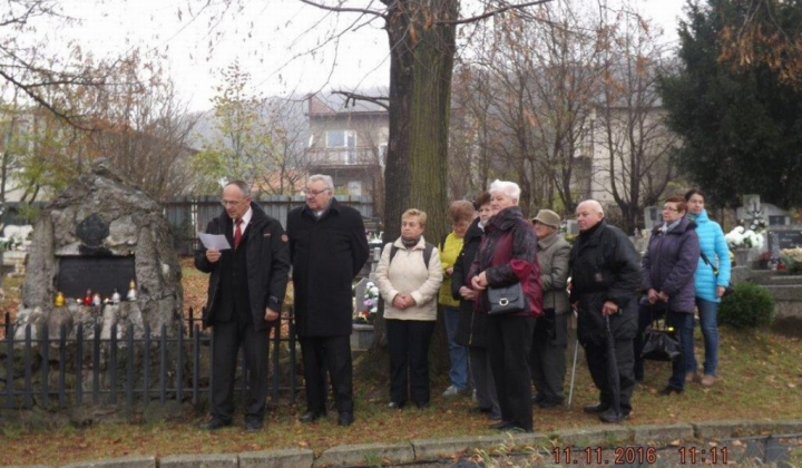 1. fotografia fotogalérie Jednota dôchodcov / Pocta padlým 11.11.2016