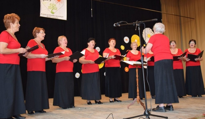 3. fotografia fotogalérie Jednota dôchodcov / Krajská prehliadka speváckych skupín – senio