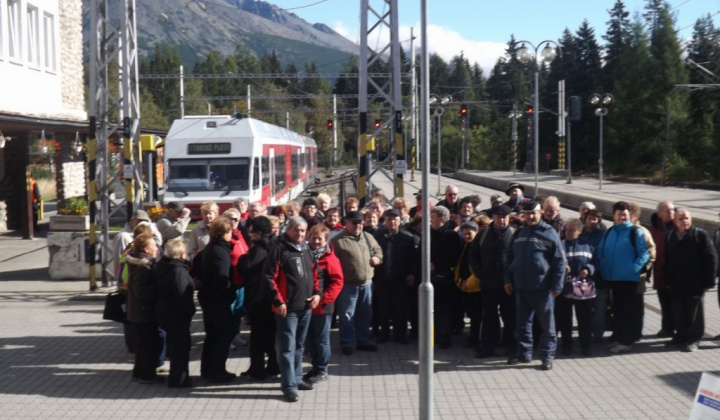 4. fotografia fotogalérie Turisti z ZO JDS vo Vysokých Tatrách