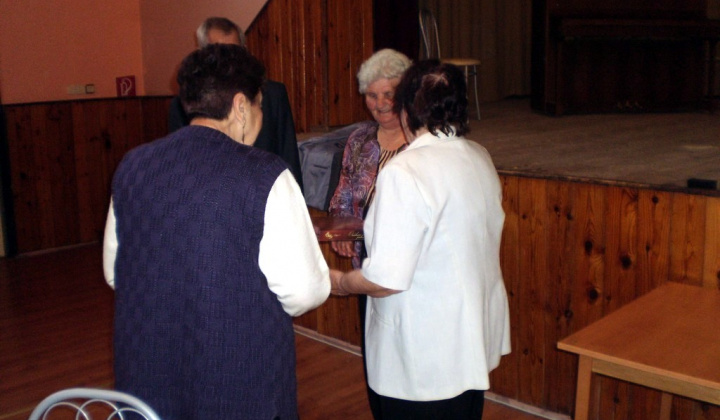 1. fotografia fotogalérie Jednota dôchodcov / Schôdza pri príležitosti Dňa matiek