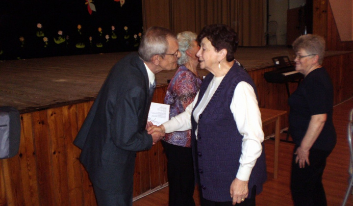 3. fotografia fotogalérie Jednota dôchodcov / Schôdza pri príležitosti Dňa matiek