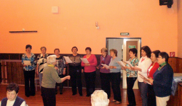 7. fotografia fotogalérie Jednota dôchodcov / Schôdza pri príležitosti Dňa matiek