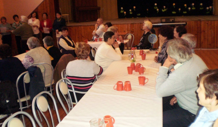 12. fotografia fotogalérie Jednota dôchodcov / Schôdza pri príležitosti Dňa matiek