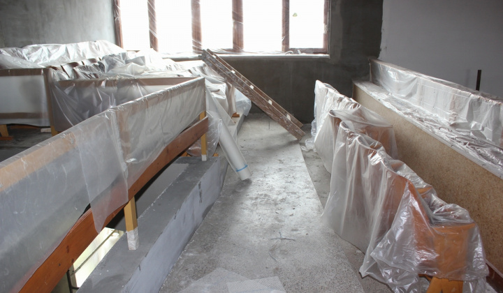 4. fotografia fotogalérie Cirkevné oznamy / Rekonštrukcia  Kostola sv. Kataríny Alexandrij