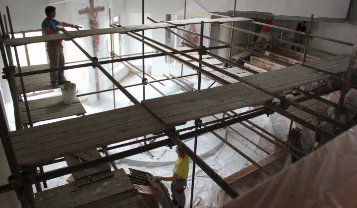 5. fotografia fotogalérie Cirkevné oznamy / Rekonštrukcia  Kostola sv. Kataríny Alexandrij