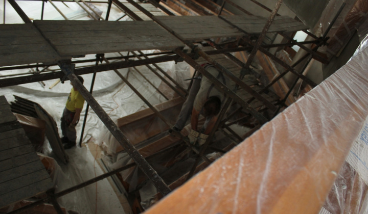 6. fotografia fotogalérie Cirkevné oznamy / Rekonštrukcia  Kostola sv. Kataríny Alexandrij