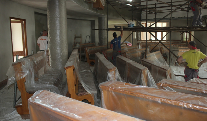 12. fotografia fotogalérie Cirkevné oznamy / Rekonštrukcia  Kostola sv. Kataríny Alexandrij