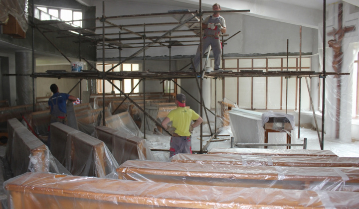 13. fotografia fotogalérie Cirkevné oznamy / Rekonštrukcia  Kostola sv. Kataríny Alexandrij