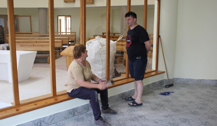 24. fotografia fotogalérie Cirkevné oznamy / Rekonštrukcia  Kostola sv. Kataríny Alexandrij