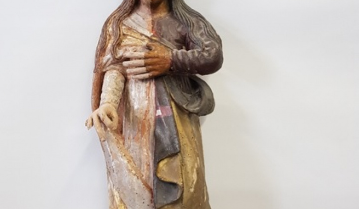 4. fotografia fotogalérie Cirkevné oznamy / Reštaurovanie bočného oltár Panny Márie v kost