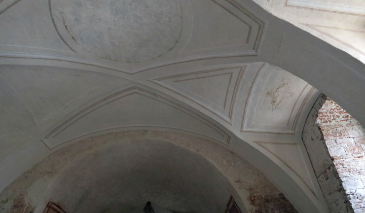 9. fotografia fotogalérie Cirkevné oznamy / Reštaurátorske práce na klenbe Kostola sv. Kat