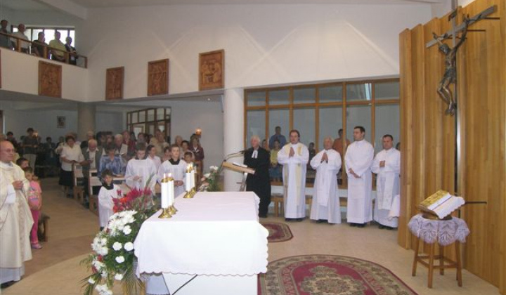 3. fotografia fotogalérie Desiate výročie vysviacky rímskokatolíckeho kostola sv. Kataríny