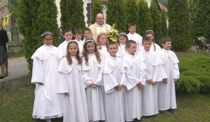 4. fotografia fotogalérie Prvé sväté prijímanie v Kysaku