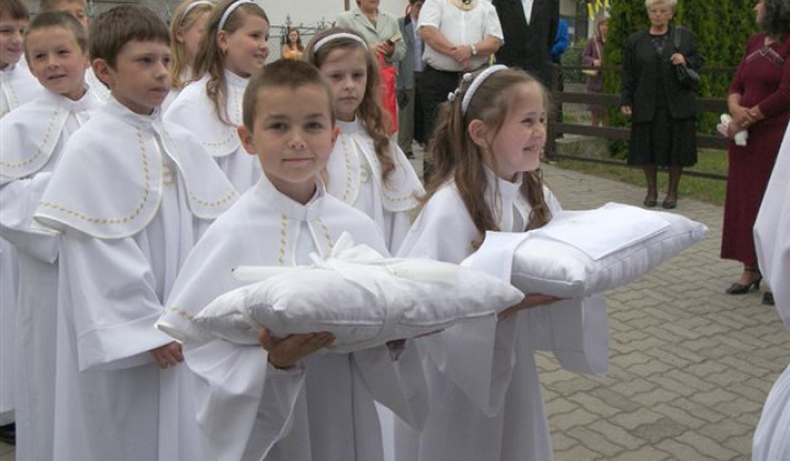 6. fotografia fotogalérie Prvé sväté prijímanie v Kysaku